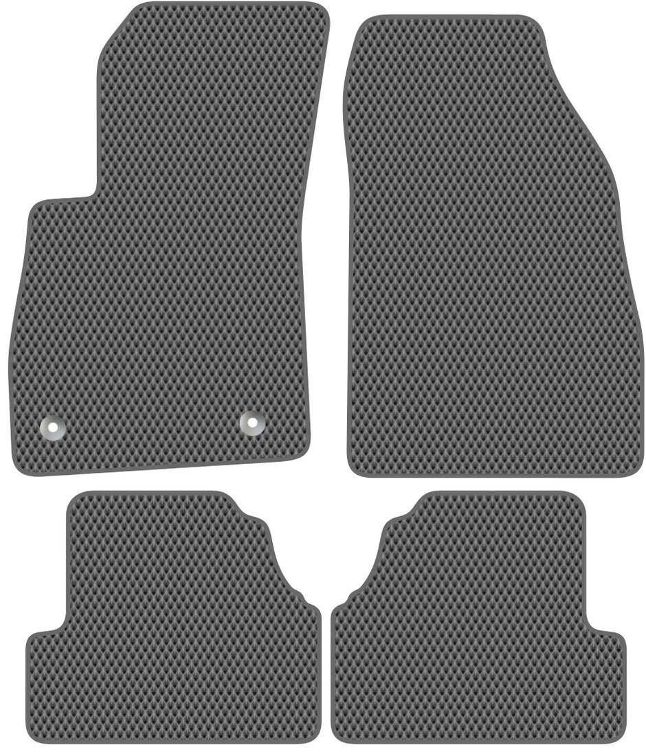 

Комплект ковриков для авто Alicosta Opel Mokka (suv) 2012 - 2015 (серый, ромб)