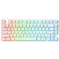 Клавиатура MCHOSE Jet 75 Hall Effect White Topographic (Kailh Magnetic God Switch)