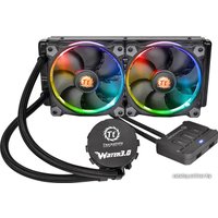 Кулер для процессора Thermaltake Water 3.0 Riing RGB 240 [CL-W107-PL12SW-A]