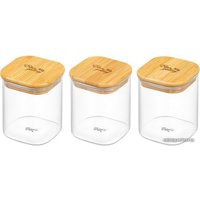 Набор емкостей Elan Gallery Crystal glass 360094