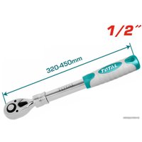 Вороток с трещоткой Total THT106128L