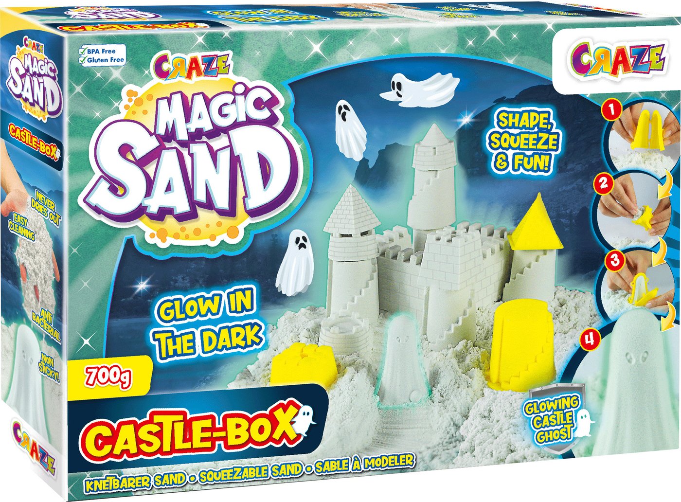 

Песок кинетический Craze Magic Sand Замок привидений 29787
