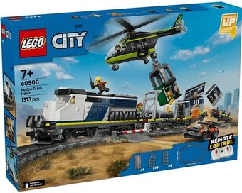 Конструктор LEGO City 60508 Ограбление полицейского поезда