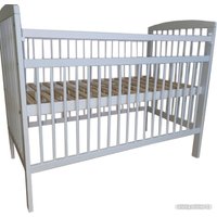 Классическая детская кроватка Ясеньлес Mila 03.2 (белый)