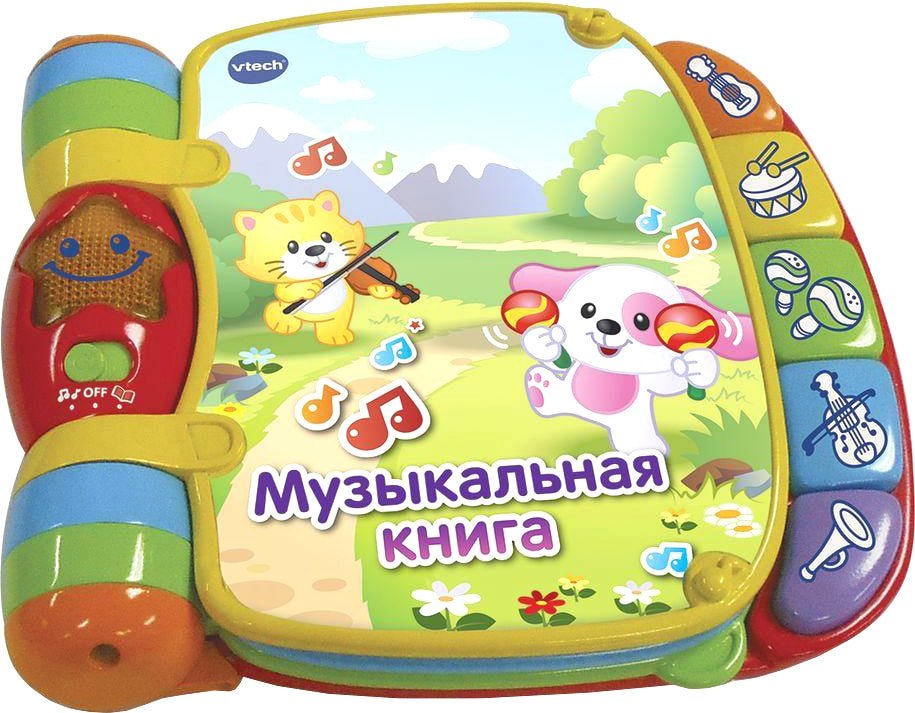 

Интерактивная игрушка VTech Музыкальная книга 80-166726