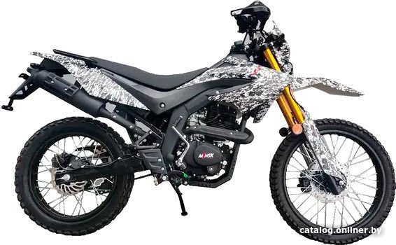 Мотоцикл M1NSK X 250 (черный/белый)