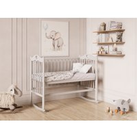 Классическая детская кроватка Incanto Sofi универсальная KR-0051/4-А (серый)
