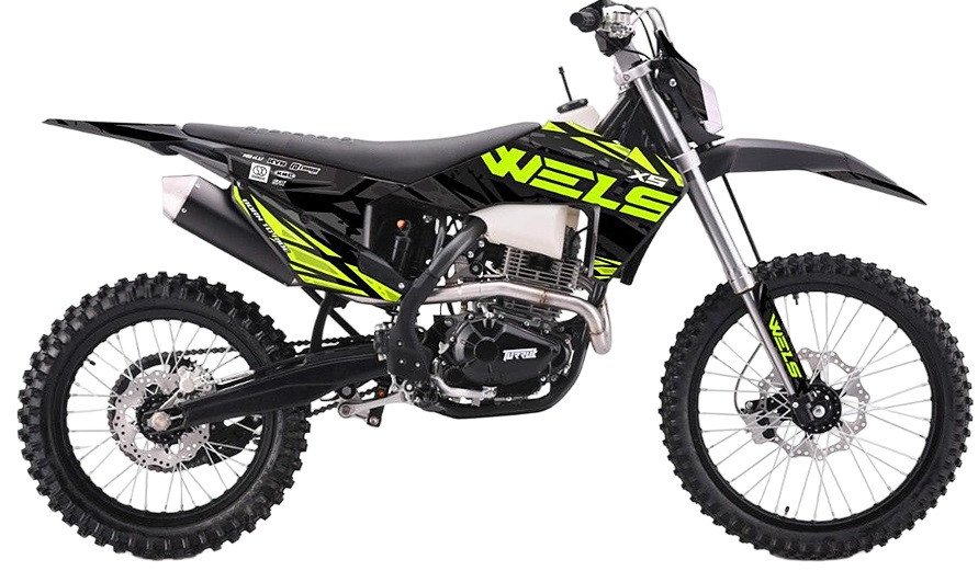 Мотоцикл Wels X5 250 (зеленый)