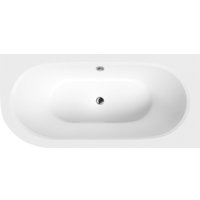 Ванна Lauter Bliss 150 P 21201052P (с ножками и сифоном 21Y32001 матовый черный)