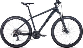 Велосипед Forward Apache 27.5 2.0 D р.21 2022 (черный матовый/черный)
