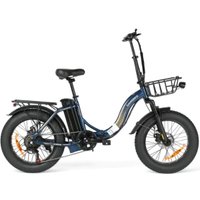 Электровелосипед SameBike City Master Fat (синий)