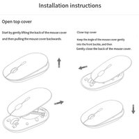 Мышь Xiaomi Portable Mouse 3 XMBXSB01YM (бежевый, китайская версия)