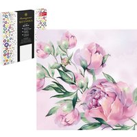 Алмазная мозаика  Феникс+ Нежные пионы 68606