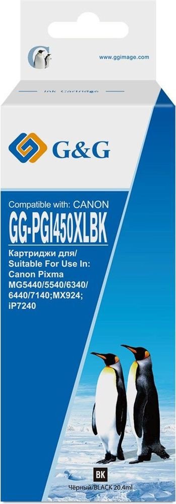 

Картридж G&G GG-PGI450XLBK (аналог Canon PGI450XLBK)