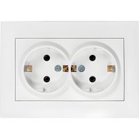 Розетка Elbi Vega 510-016230-907 (матовый белый)