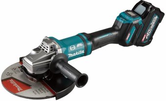 Угловая шлифмашина Makita GA038GT201 (с 2-мя АКБ, кейс)