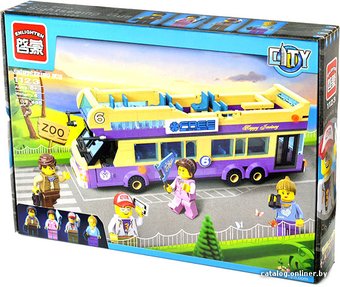 Конструктор Enlighten 1123 Экскурсионный автобус