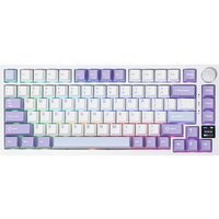 Клавиатура Ajazz AK820 Pro (белый/фиолетовый, Ajazz Flying Fish)