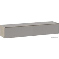 Тумба Трия Глосс ТД-319.03.11 (баттл рок/стекло мокко матовый)