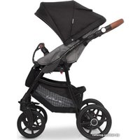 Универсальная коляска Riko Basic Bella Lux (2 в 1, 01/темно-серый)