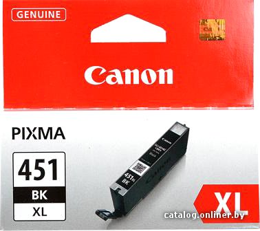 Картридж Canon CLI-451BK XL