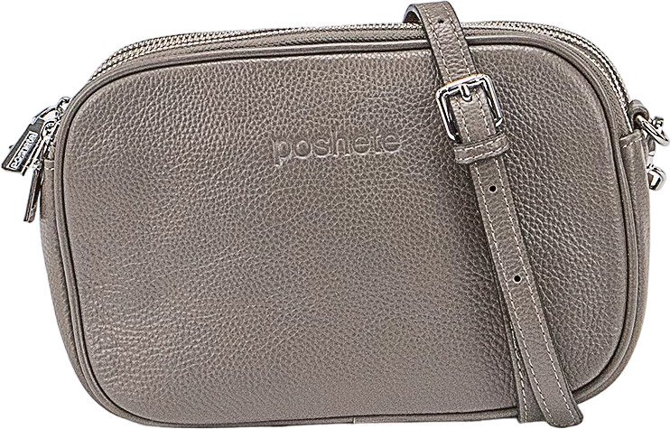 

Женская сумка Poshete 923-0049-GRY (серый)
