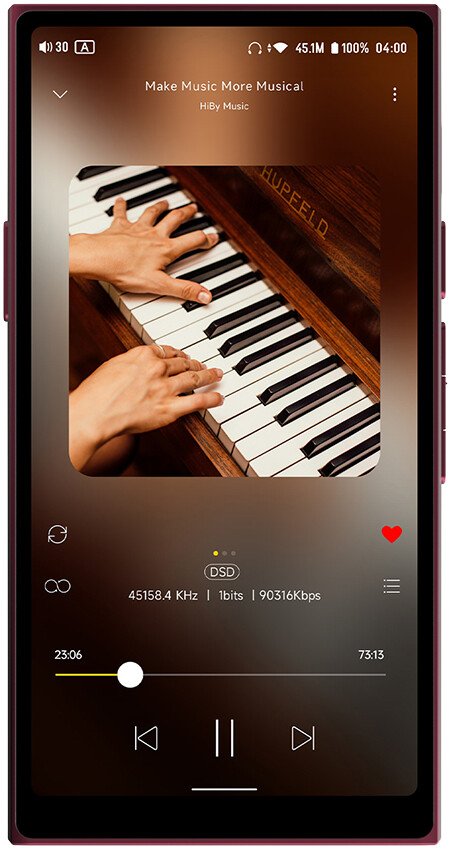 Hi-Fi плеер HiBy R8 II AL (красный)