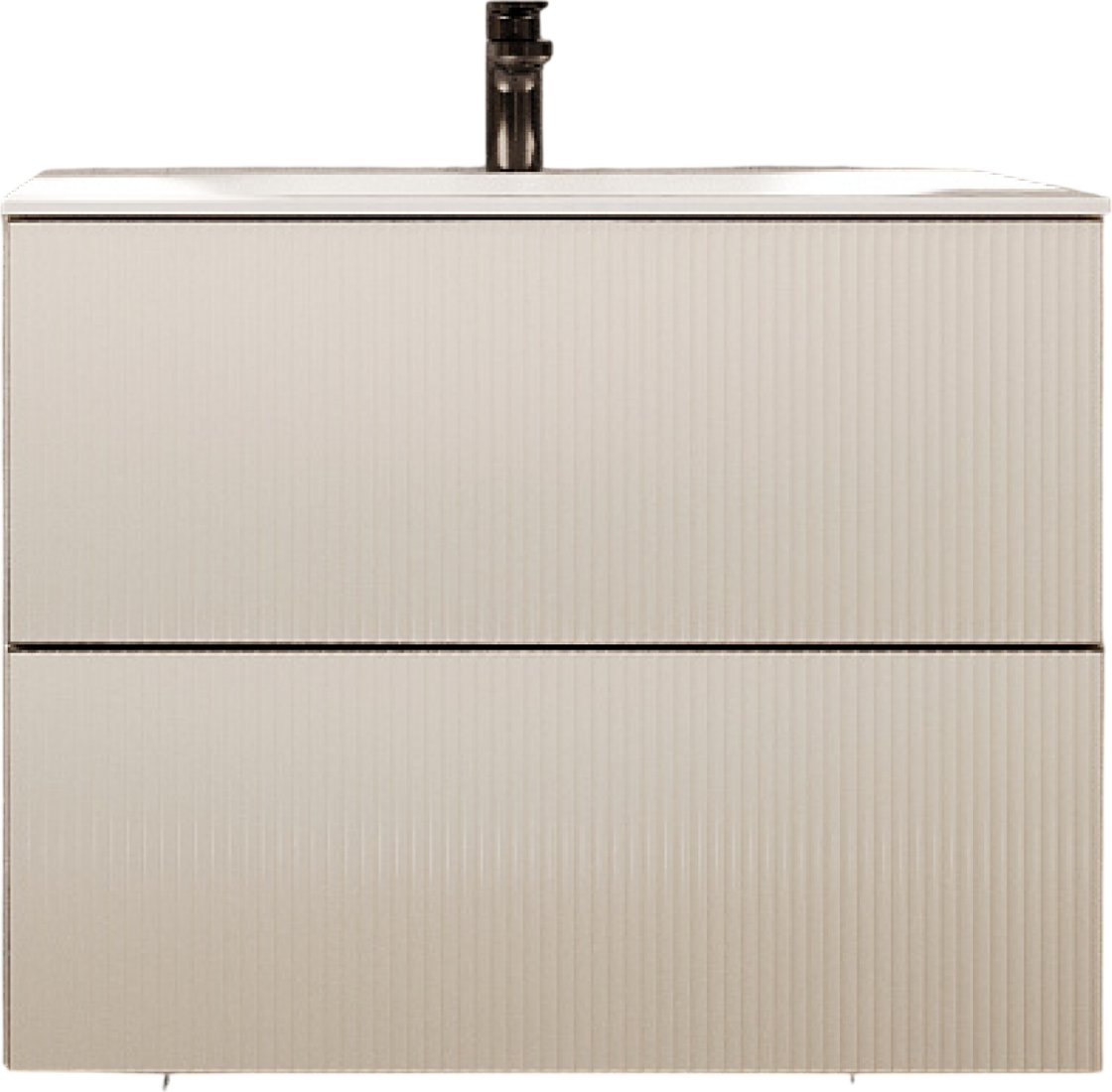 

TERMINUS Тумба с умывальником Евромикс 80x62x45 с 2 ящиками EUR10802900101OSL (айвори)