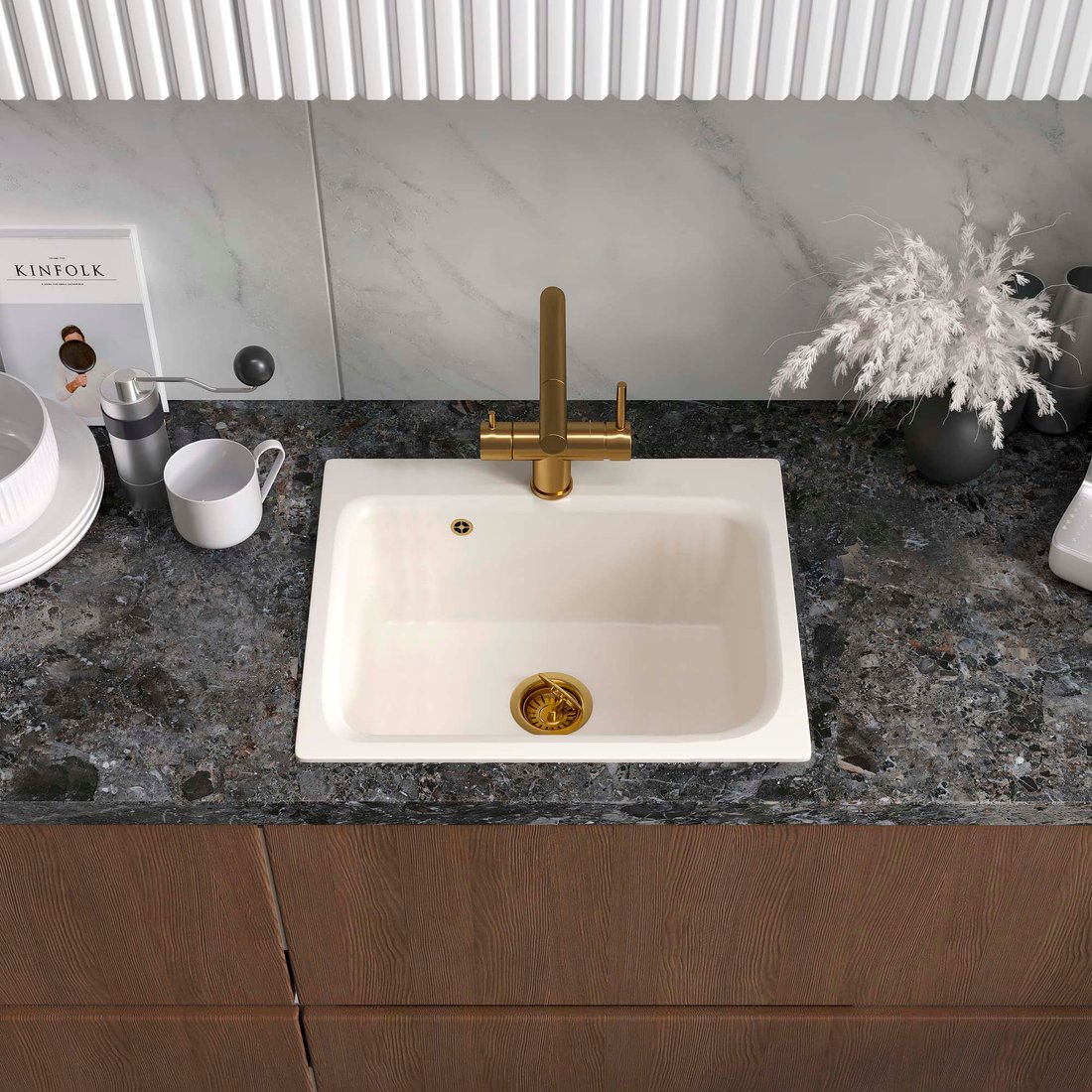 

Кухонная мойка Reflexion Optima RX0952WH