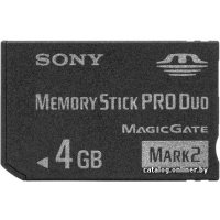 Карта памяти Sony Memory Stick PRO Duo 4 Гб MagicGate Mark2 (MSMT4GT)