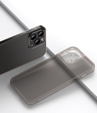 Чехол для телефона Baseus Frosted Glass для iPhone 13 Pro (черный)