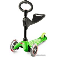 Трехколесный самокат Micro Mini 3in1 Deluxe (зеленый)