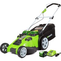 Газонокосилка Greenworks G40LM49DBK4 (с 1-м АКБ 4 Ah)