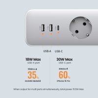 Сетевой фильтр Ugreen CD286 25357