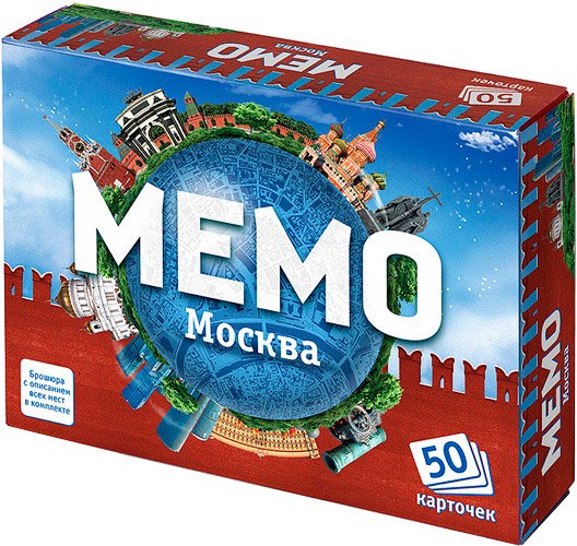 

Настольная игра Нескучные игры Мемо - Москва