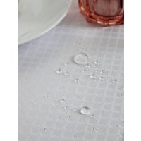 Скатерть Моготекс Рис.2304/010101 (200x150, белый ромб)