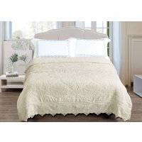 Покрывало Sofi De MarkO Сюзанна 150х200 Махровое Пр-М1С-150х200 (кремовый)