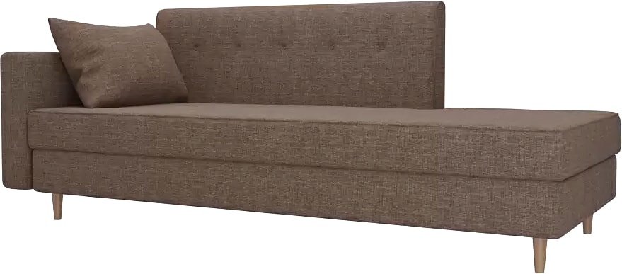 

Тахта Лига диванов Селена 105237 (левый, рогожка, коричневый)