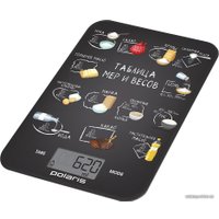 Кухонные весы Polaris PKS 1053 DG Chalk