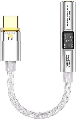 Портативный усилитель NICEHCK NK1 MAX (серебристый)