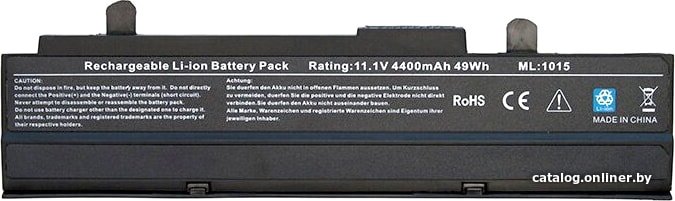 Аккумуляторы для ноутбуков ASUS Eee PC 1015PE, 1015PED, 1015