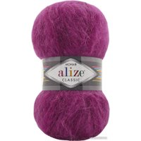 Пряжа для вязания Alize Mohair Classic 209 (200 м, фуксия)