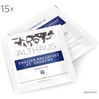 Черный чай Althaus Pyra Pack English Superior 15 шт
