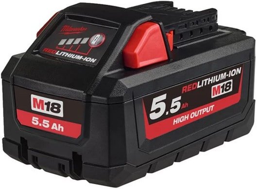

Аккумулятор Milwaukee M18 HB5.5 4932464712 (18В/5.5 Ah)