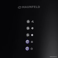 Кухонная вытяжка MAUNFELD Lee Light Isla 35 (черный, в одной коробке)