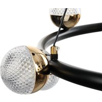 Подвесная люстра BayerLux Рикардо 10385951 (черный/золото) в Солигорске