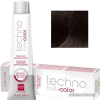 Крем-краска для волос AlterEgo TechnoFruit Color 4/72 каштановый коричневый ирис