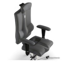 Офисное кресло Kulik System Elegance (экокожа, серый с подголовником)