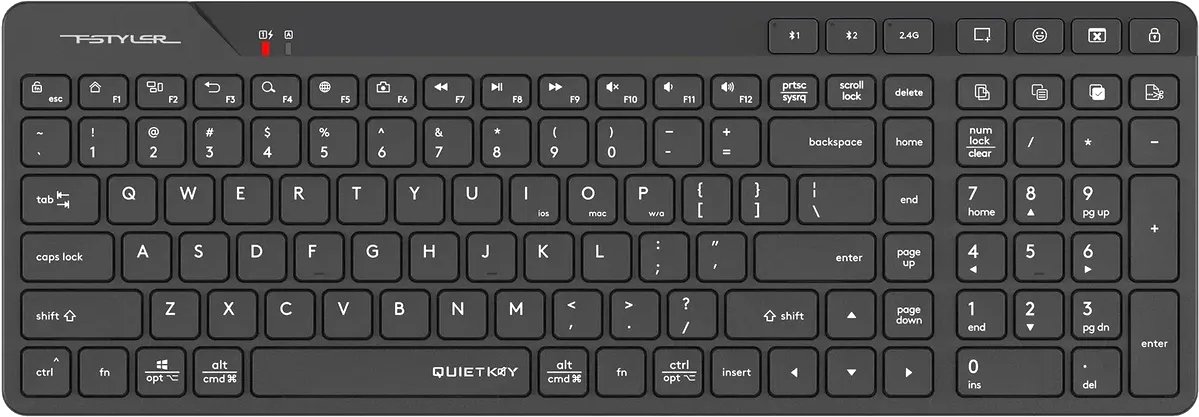 

Клавиатура A4Tech Fstyler FBK27C AS (черный)