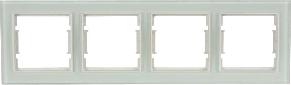 

Рамка Mutlusan Elitra 2170 811 1401 (белое стекло)